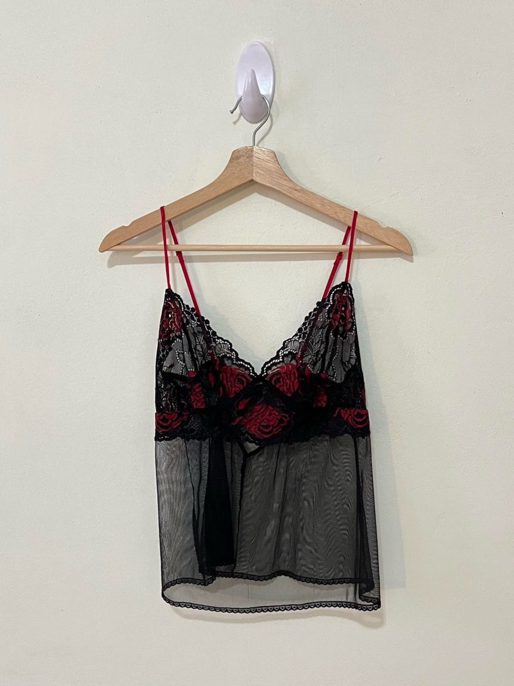 Black Lace Cami Top